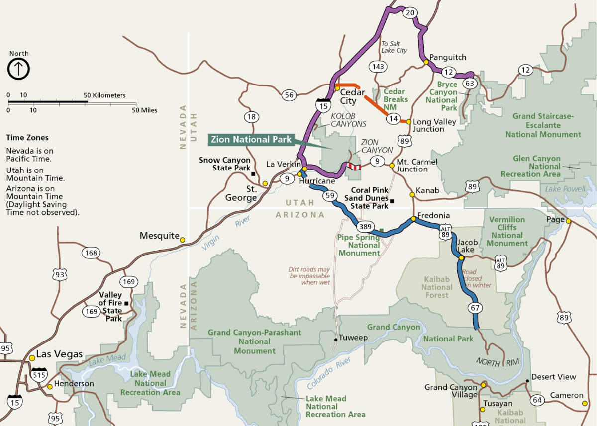 Alternative Route Map