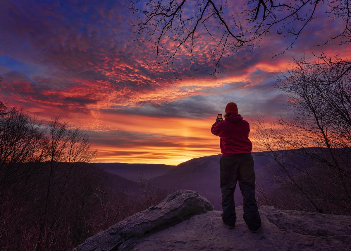 Rusty Glessner, Baughman Rock, Ohiopyle State Park