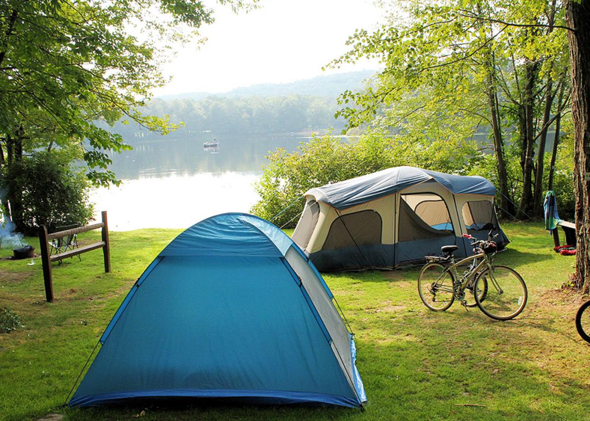 Take in the fresh air on a Pocono camping trip!