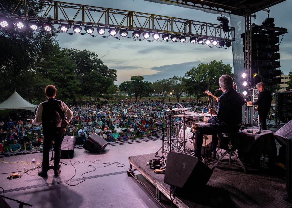 Riverside Music Series from the stage