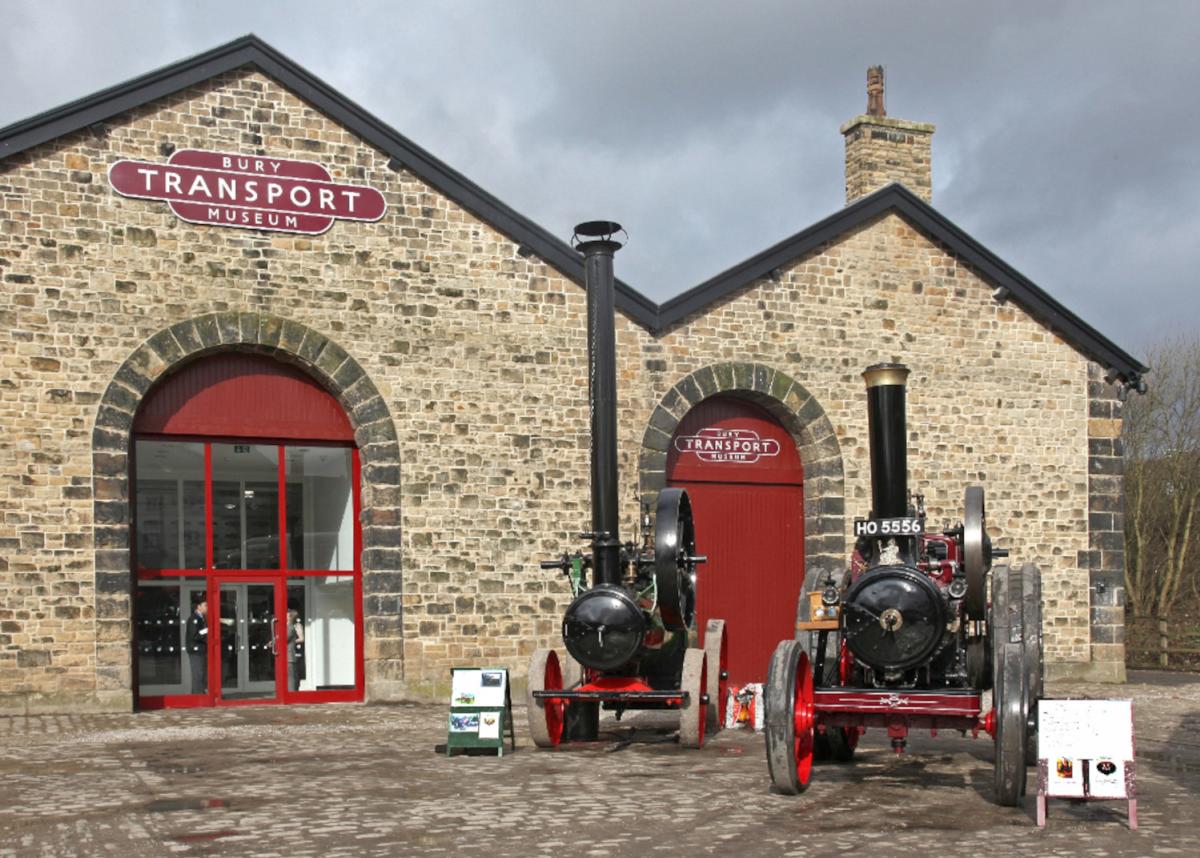 Exterior of Bury Transport Museum