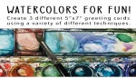 Watercolor Greeting Cards with Brandi