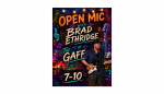 Open Mic w/ Brad Ethridge @ The Gaff