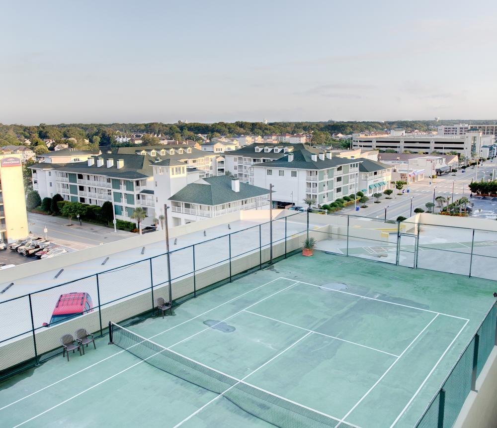 Rooftop Tennis Court