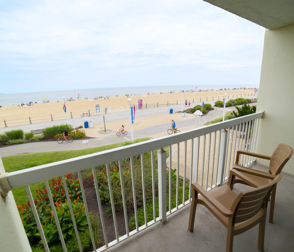 Oceanfront Inn Balcony View