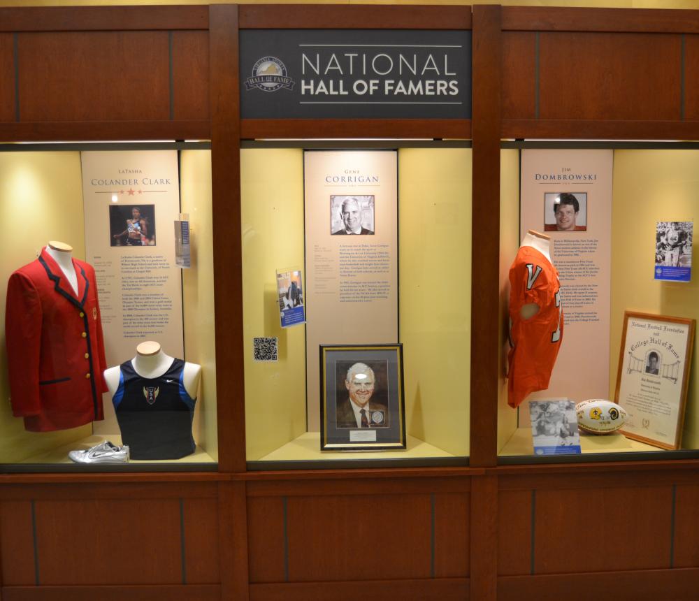 National Hall of Famers Exhibit