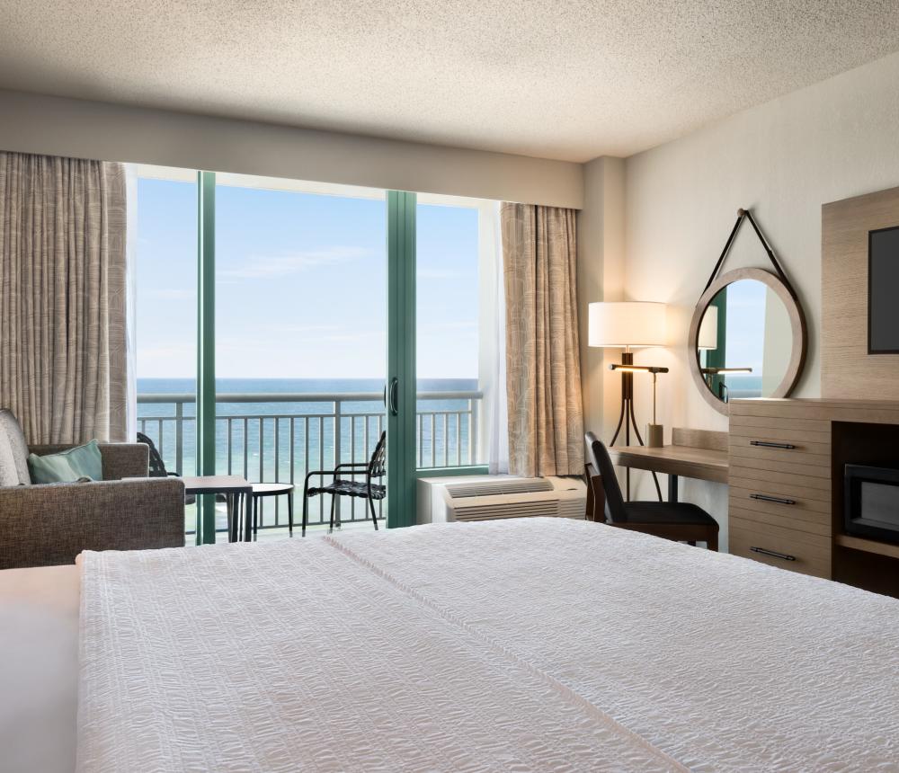 Oceanfront King with Sofa bed