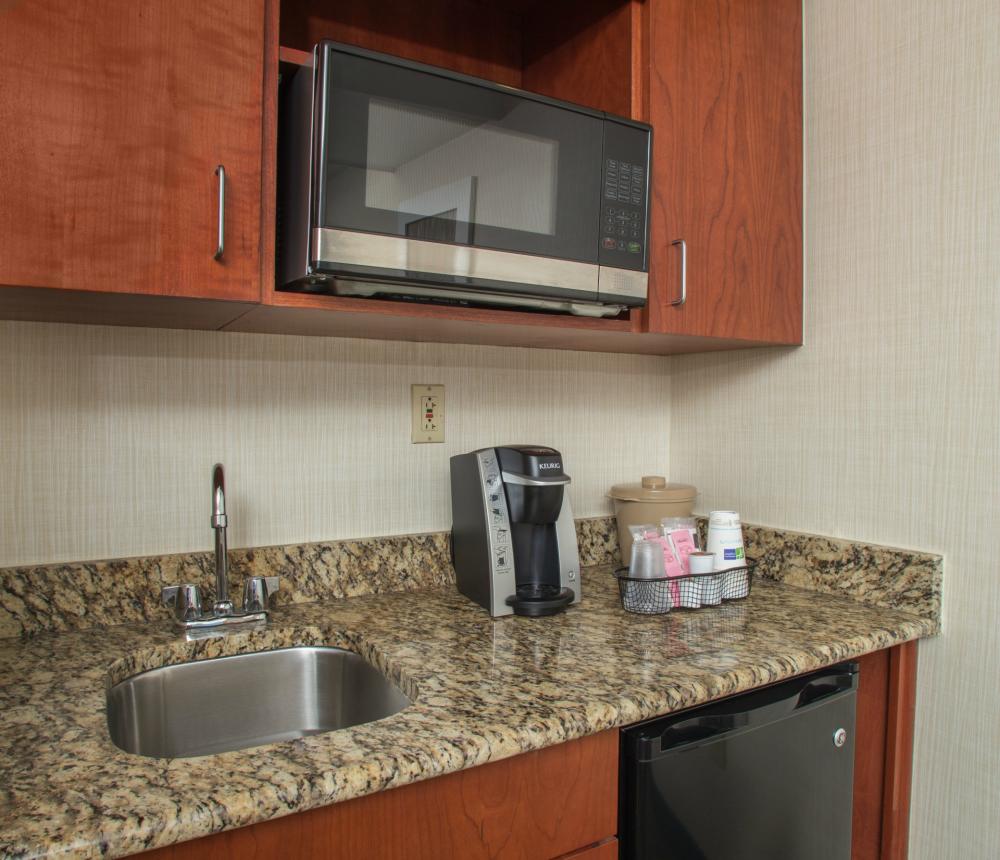 Suite Wet Bar in Separate Living Space