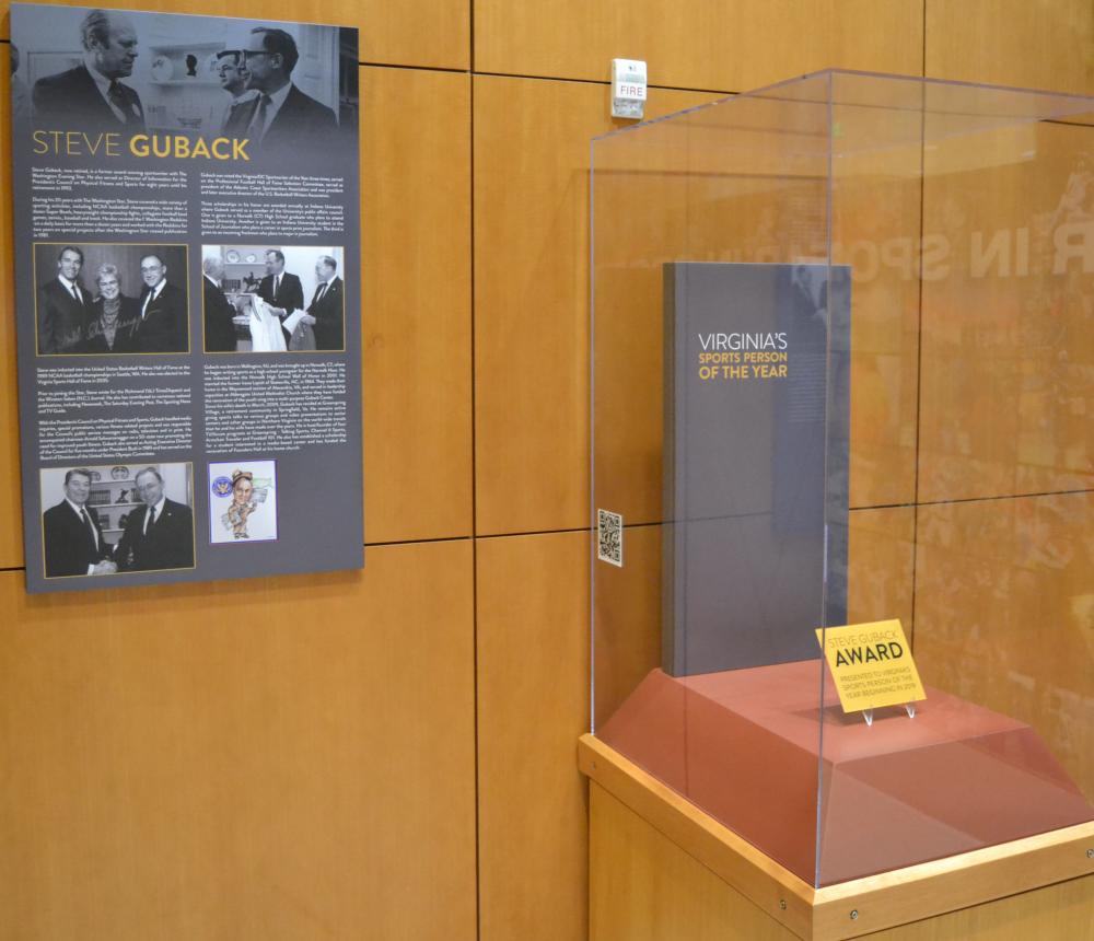 Virginia's Year in Sports Exhibit