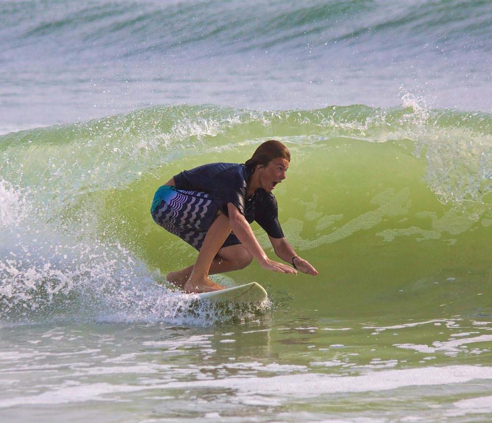 Gentle waves makes our beach a great family destination.