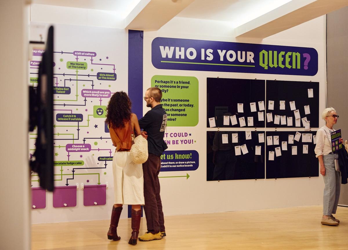 Visitors of Queens: The exhibition exploring the displays