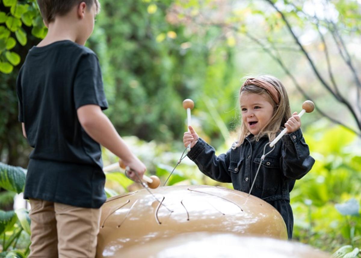 Butterfly Exhibit Mushroom Drums at The Paine