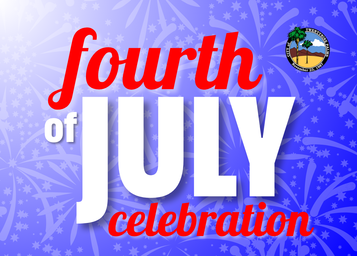 Join the City of Twentynine Palms Parks & Recreation Department on July 4, 2026, for the annual Independence Day Celebration at Knott's Sky Park.