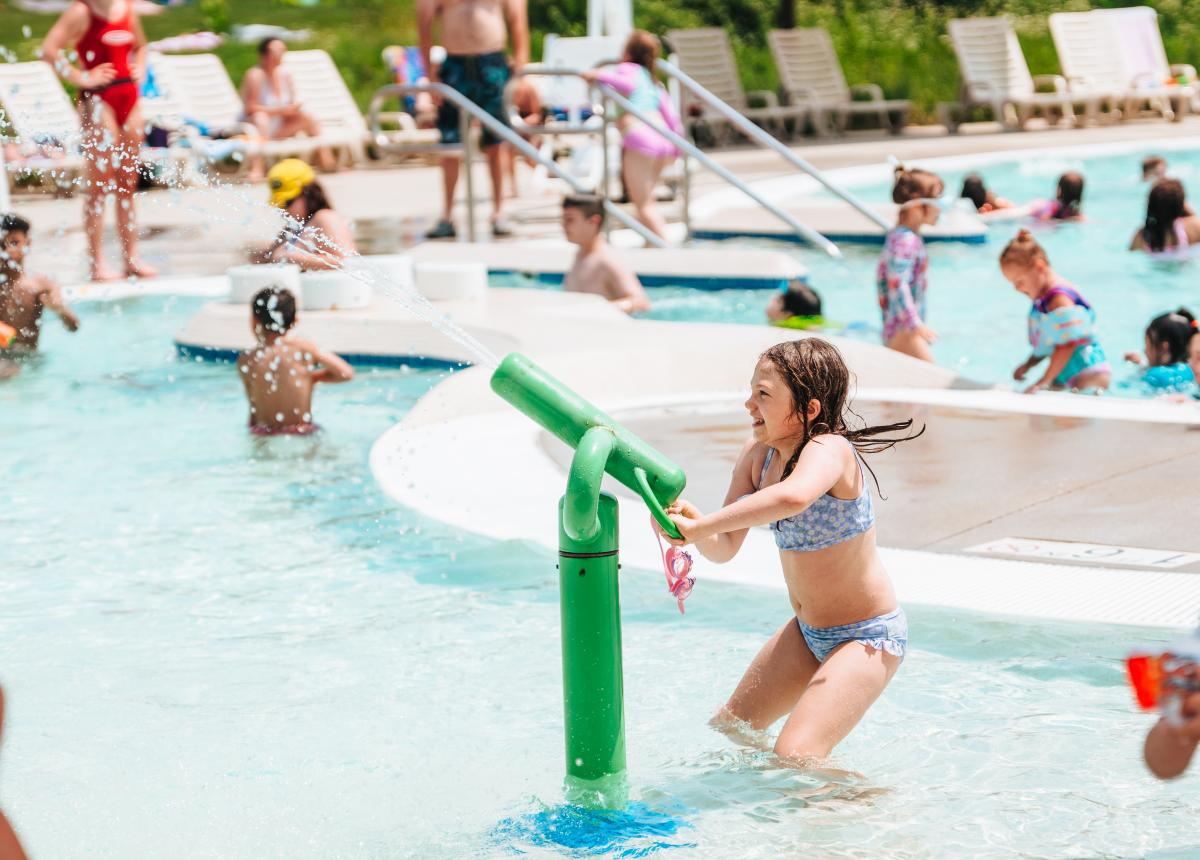 Aquatic Center at Prophetstown State Park