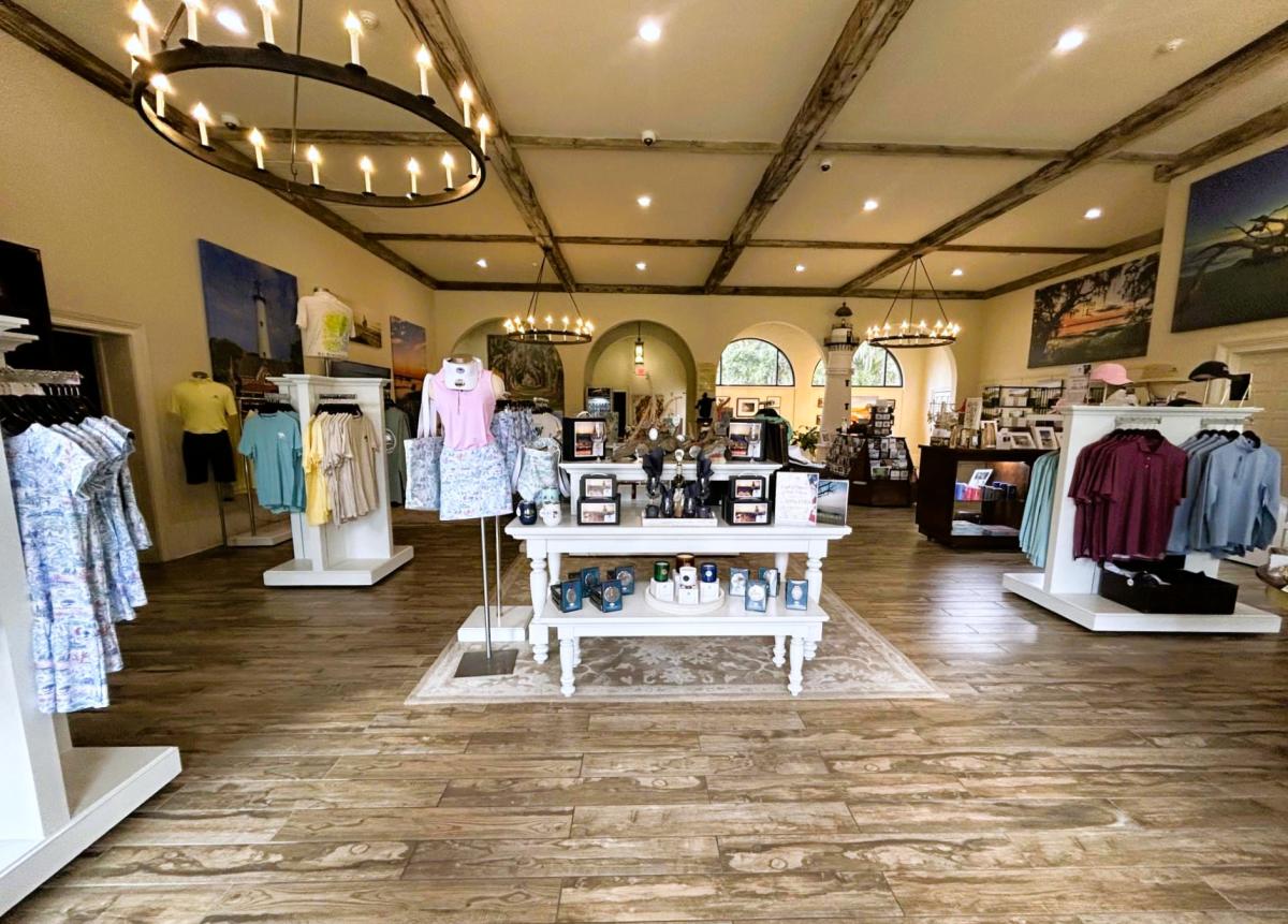 Live Oak Shop Interior