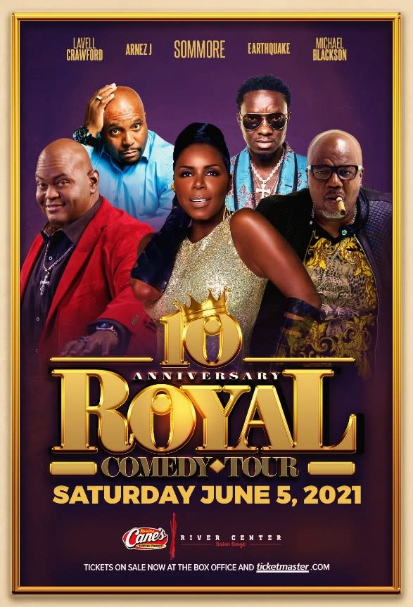 royal comedy tour baton rouge