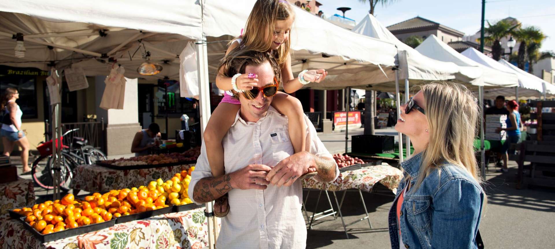 farmers market shopping bolsas