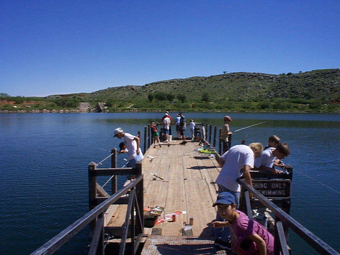 Lake Meredith - Fishing Pier
