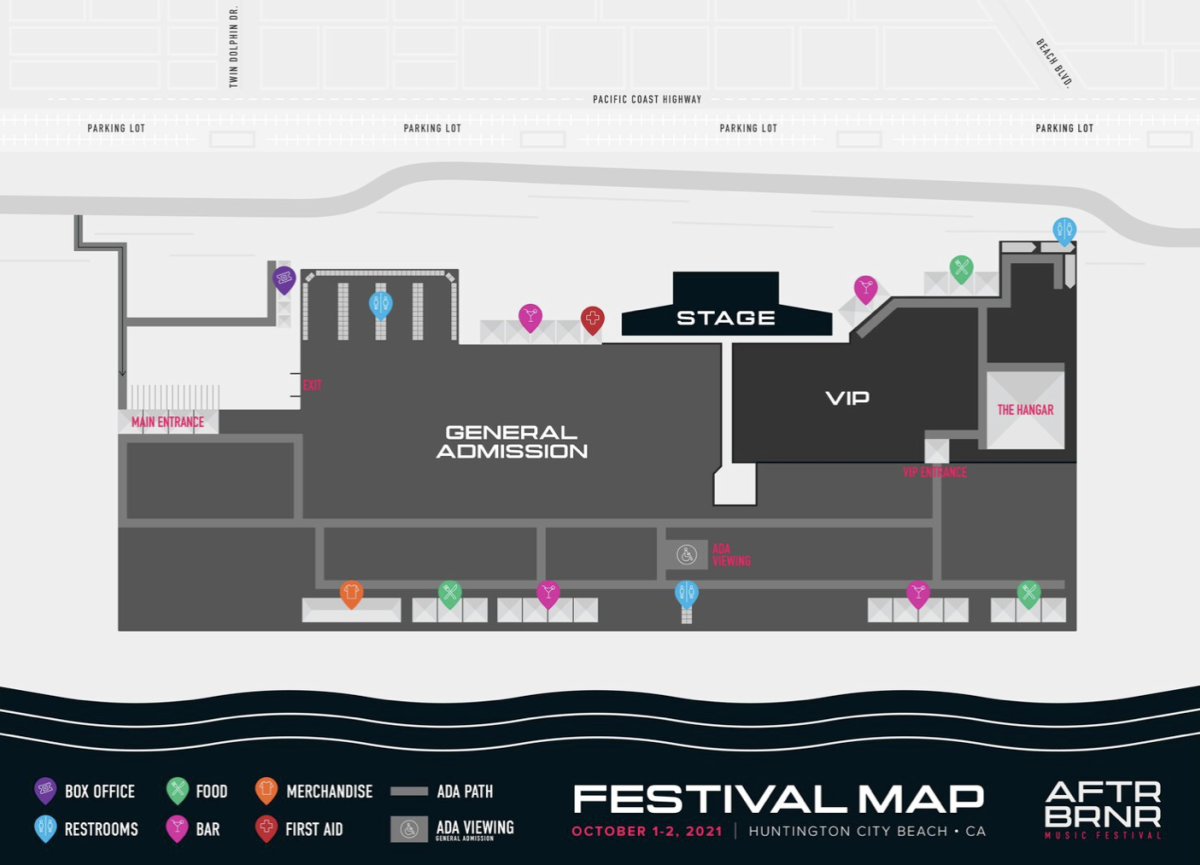 Afterburner Festival Map