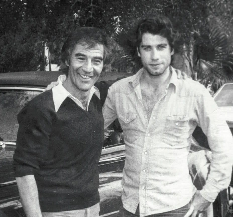 Mel Haber and John Travolta