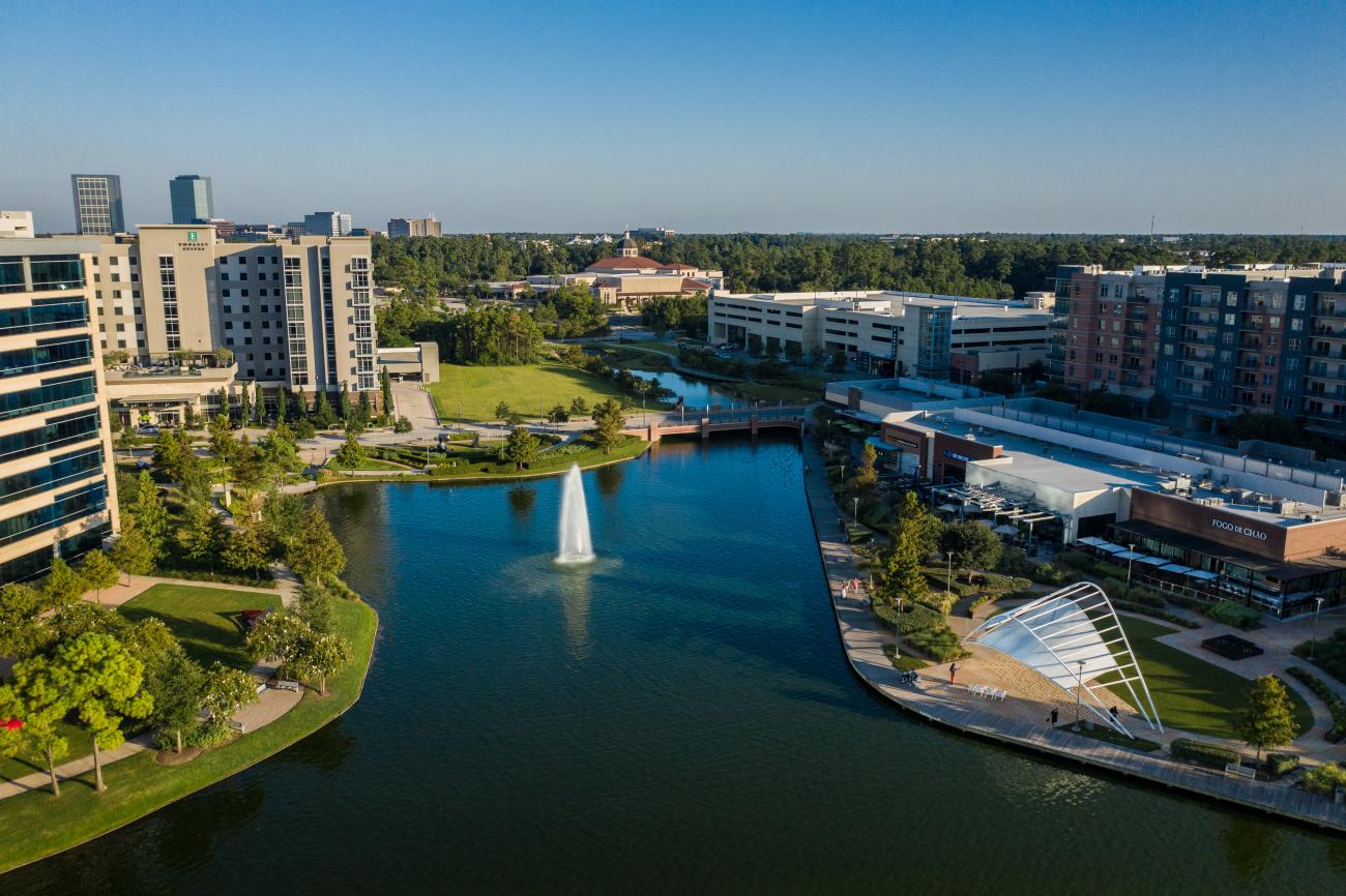 Hughes Landing Aerial