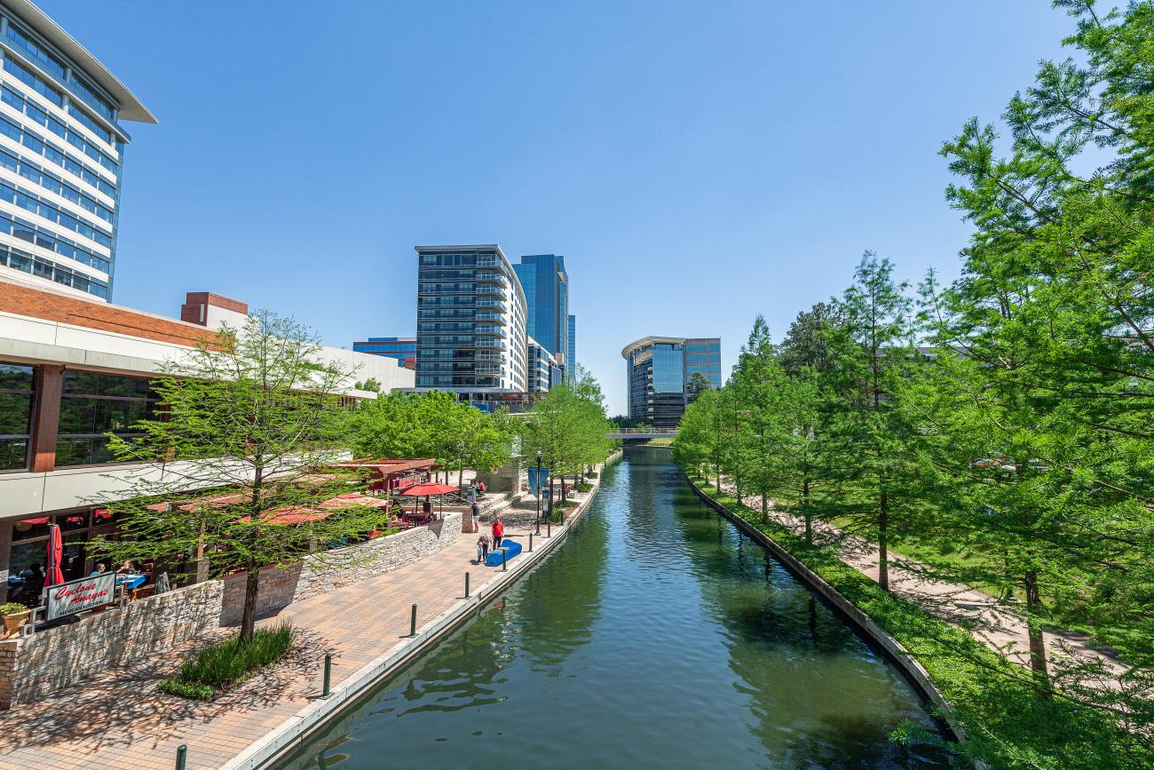 The Waterway near Waterway Square