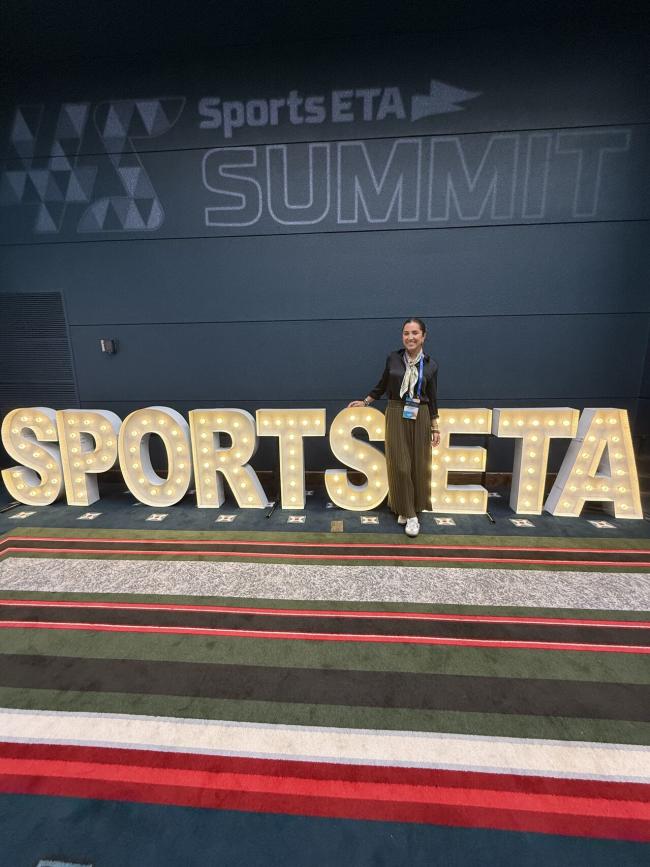 Aubrey at Sports ETA