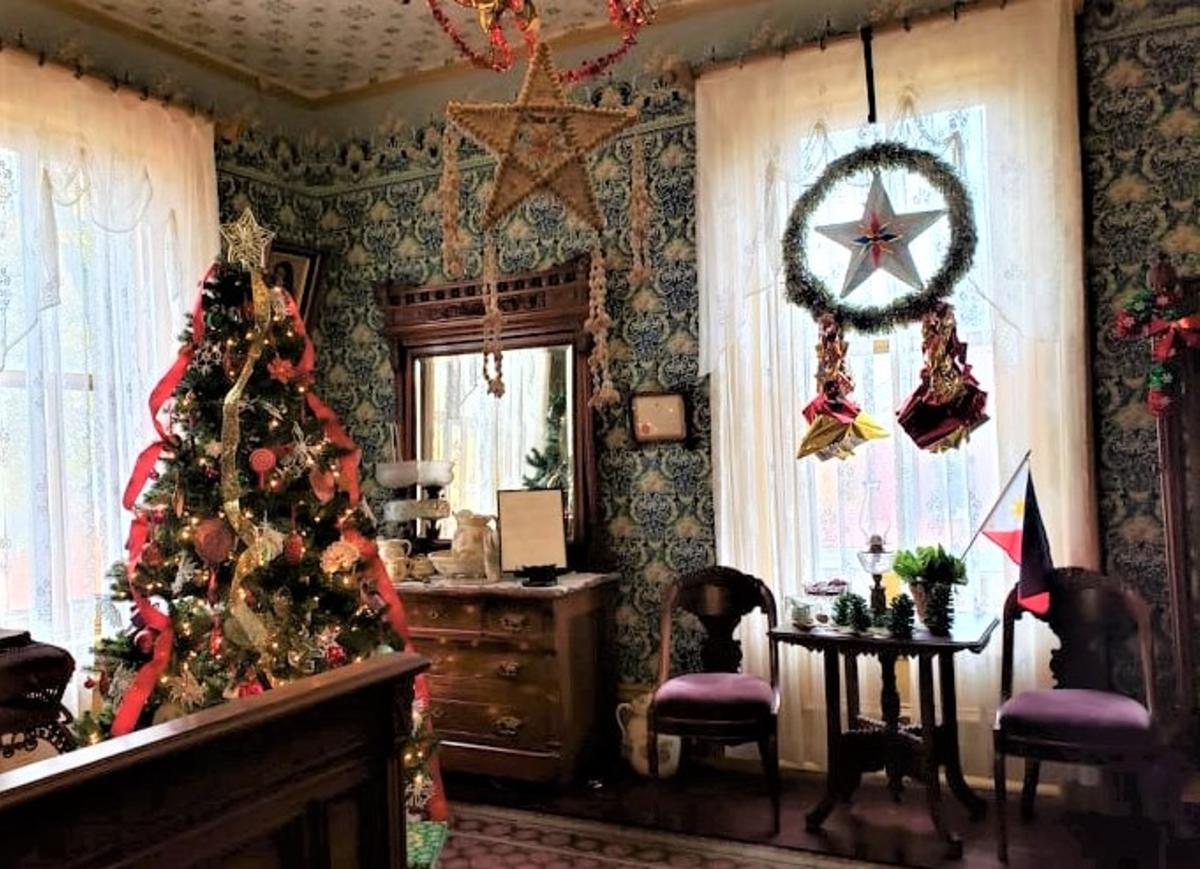 General Crook House Museum during the Holidays