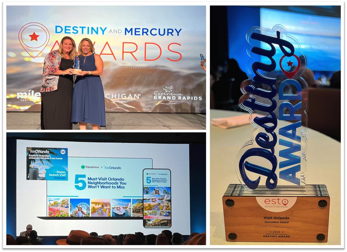 Destiny Award at ESTO 2022