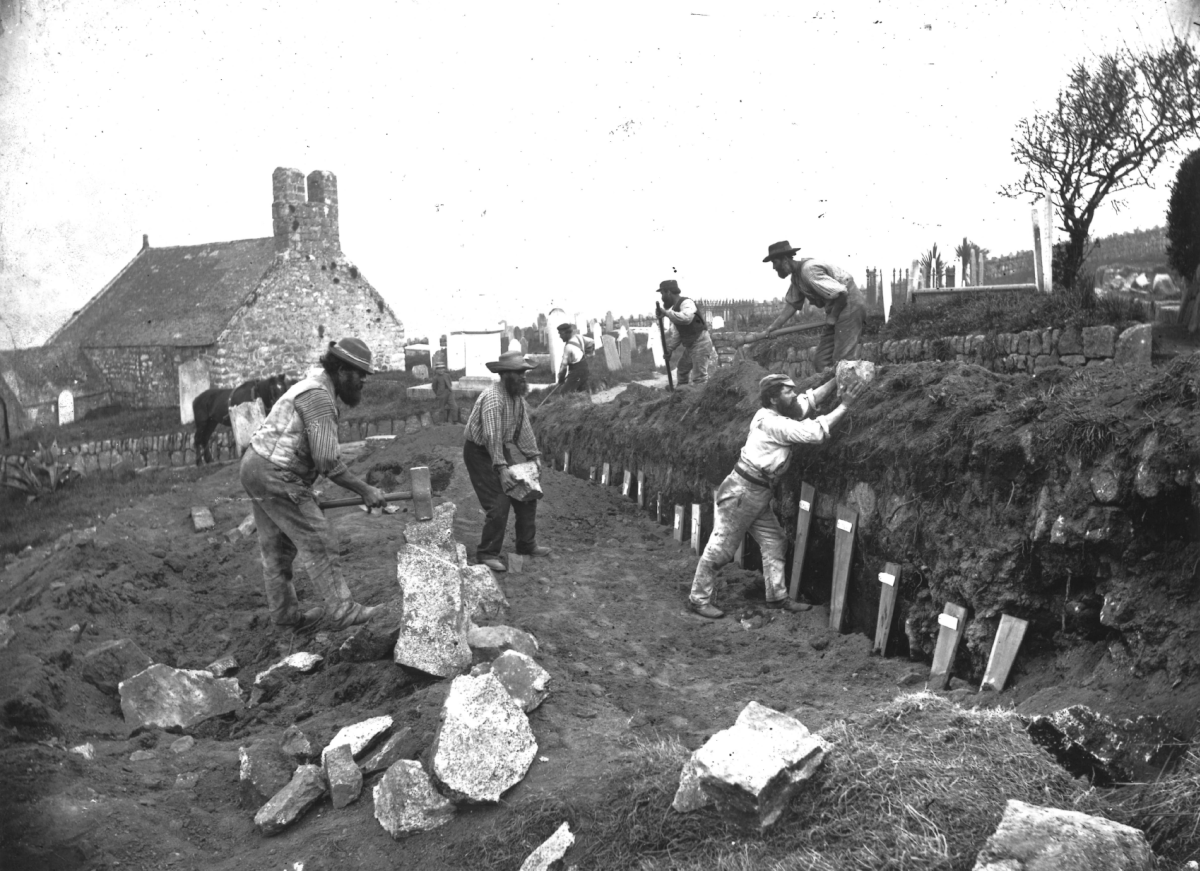 Schiller Grave Sites Being Dug by Local Scillonians