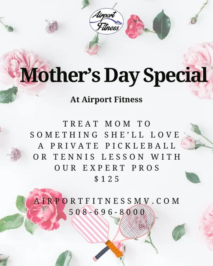 Airport Fitness Mother's Day flyer