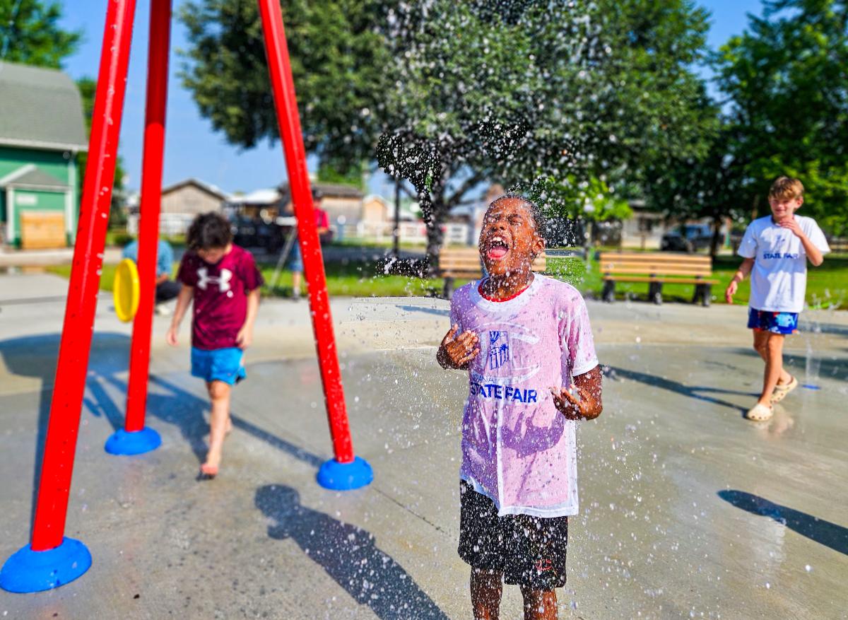 Indiana State Fair splash pad