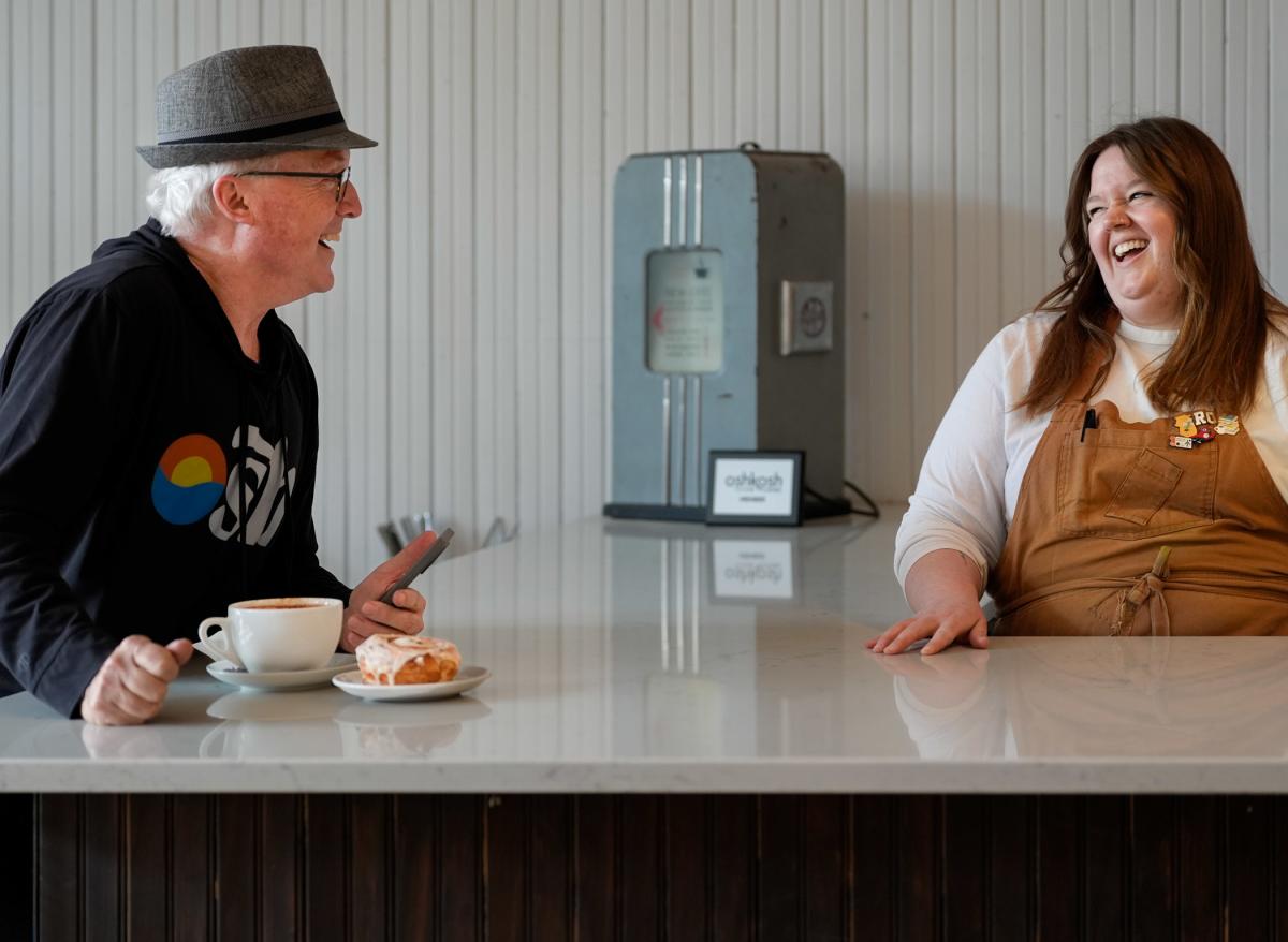 Pat explores Elsewhere Market and Coffeehouse in Oshkosh, WI
