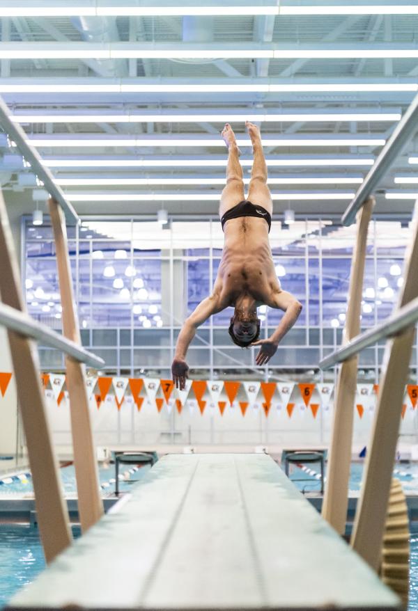 Diving Event at Gordon Field House, RIT
