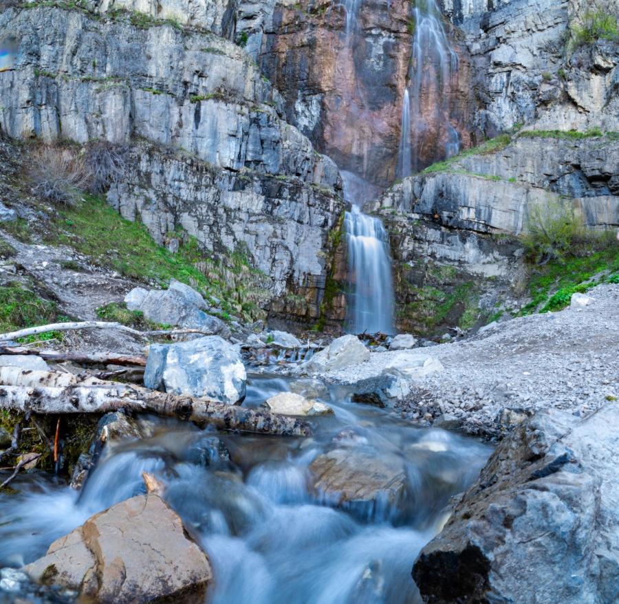 Stewart Falls Winter