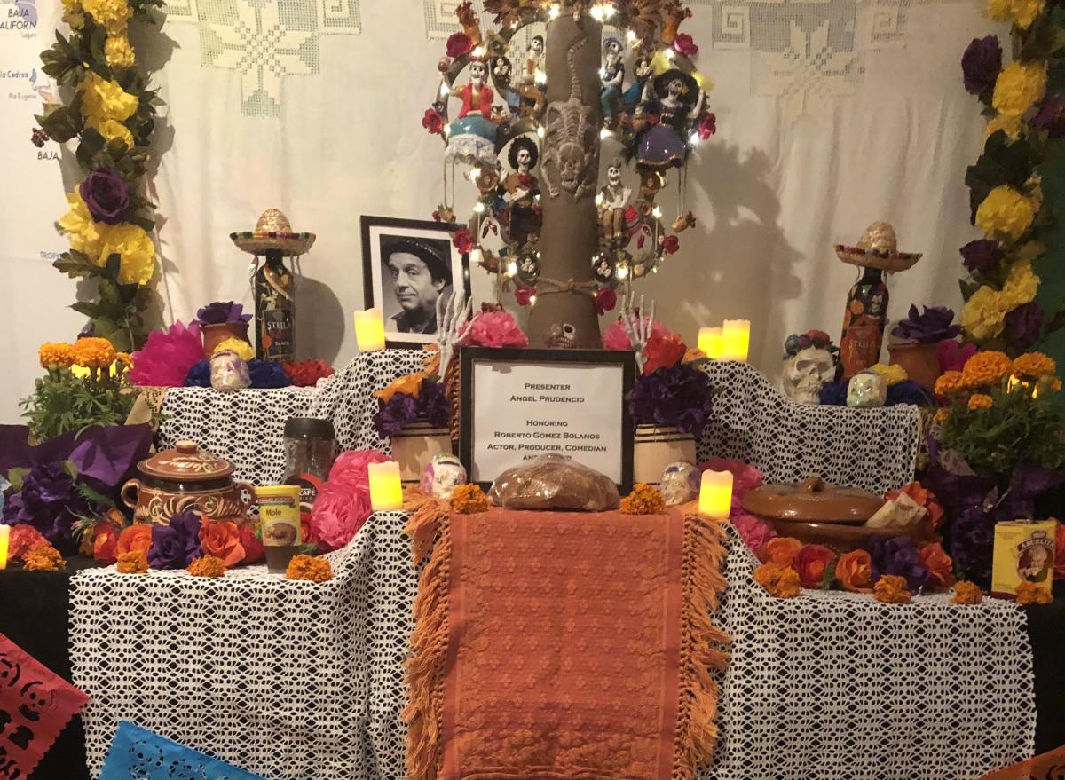 A Día de los Muertos altar at Coachella Valley History Museum in Indio.