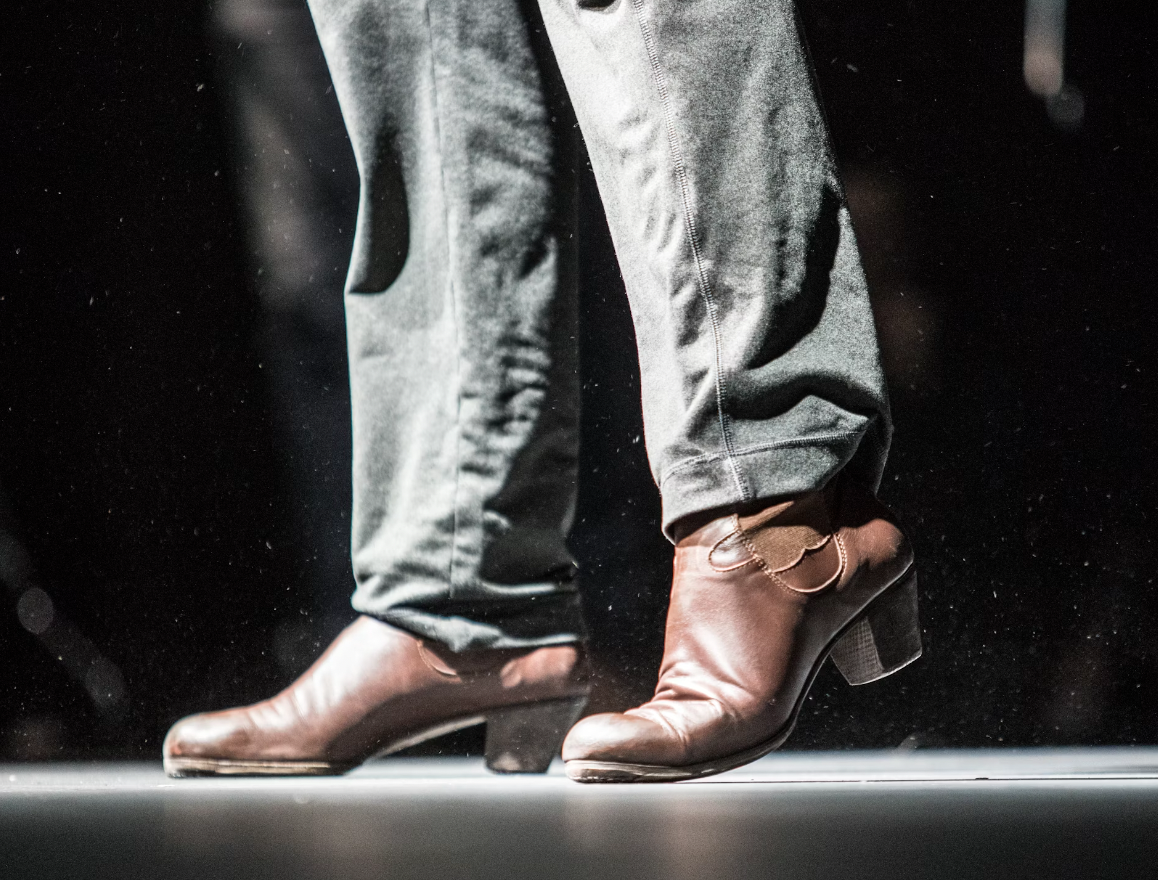 Dancing feet, line dancing - via Unsplash