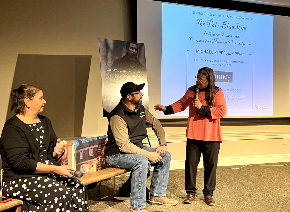 Theresa Gay Rohall, Eric Lebo and Michelle Gay offer insight into the filming of "The Pale Blue Eye"