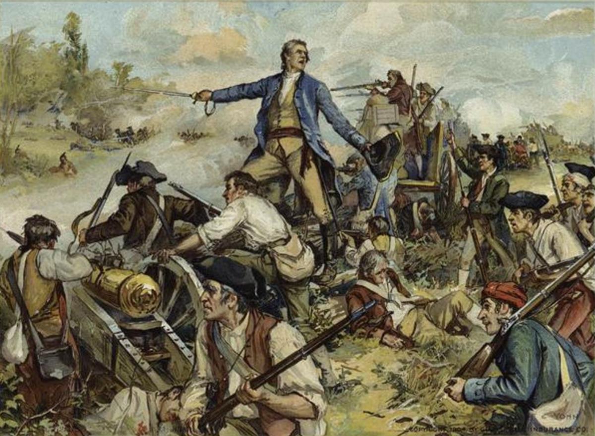 Battle of Lake George - 1755 Frederick Coffay Yohn