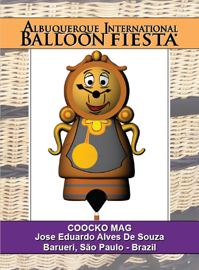 Coocko Mag Special Shape Balloon