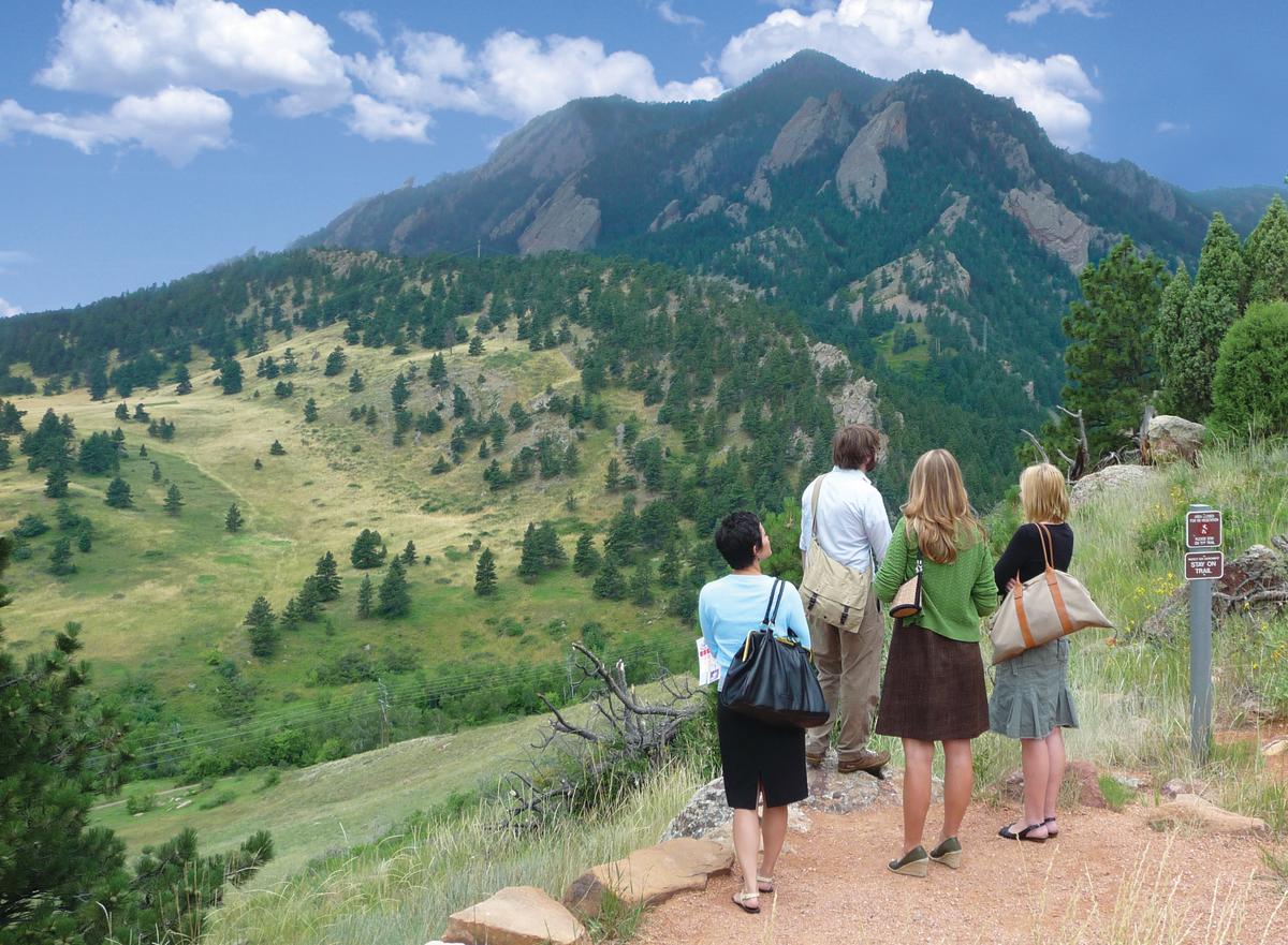 Group at NCAR Weather Trail