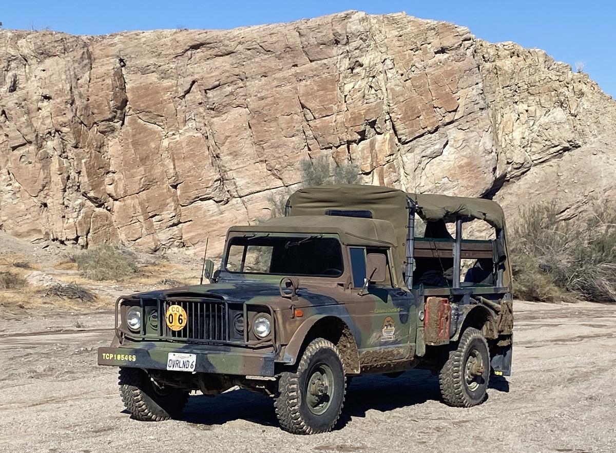One of California Overland's Off-Road Tour Vehicles