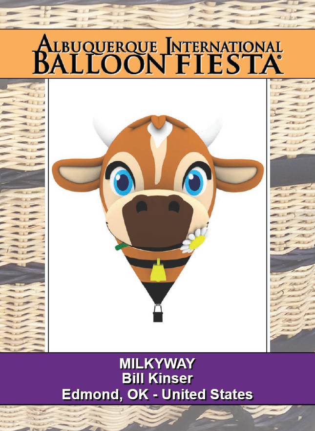 Milkyway special shape balloon