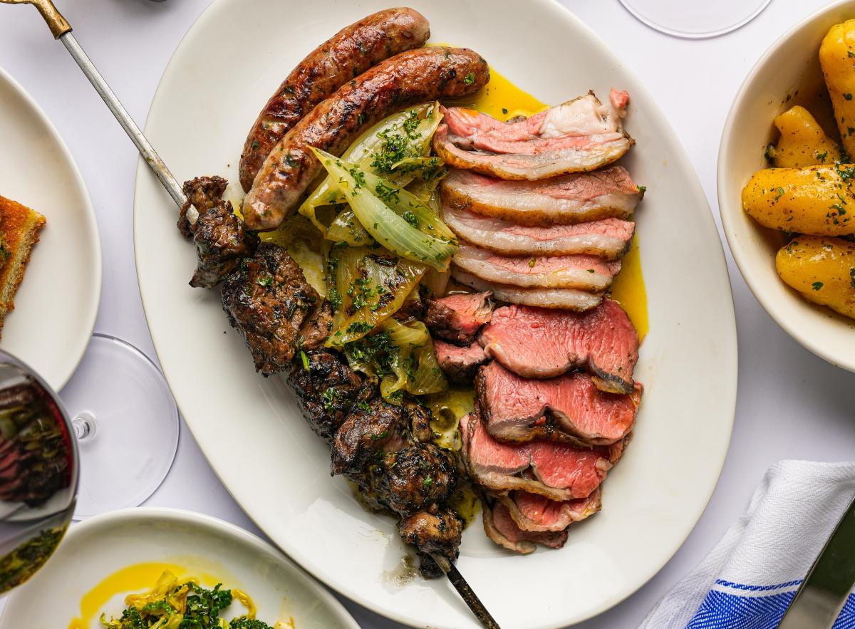 Selection of food at Winsome