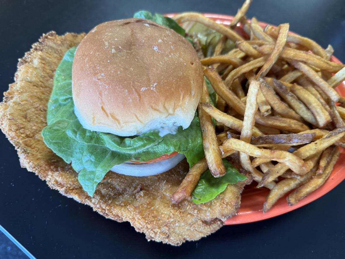 Breaded Pork Tenderloin from Nick's Kitchen in Huntington