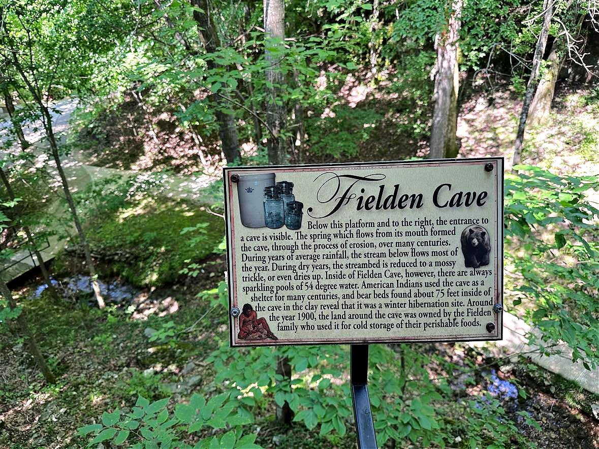 Fielden Cave at Smallin Civil War Cave