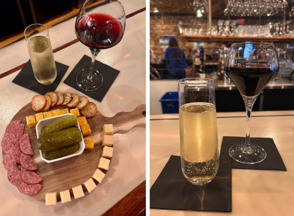 Wine and Charcuterie Board at Flights Wine and Cocktail Club
