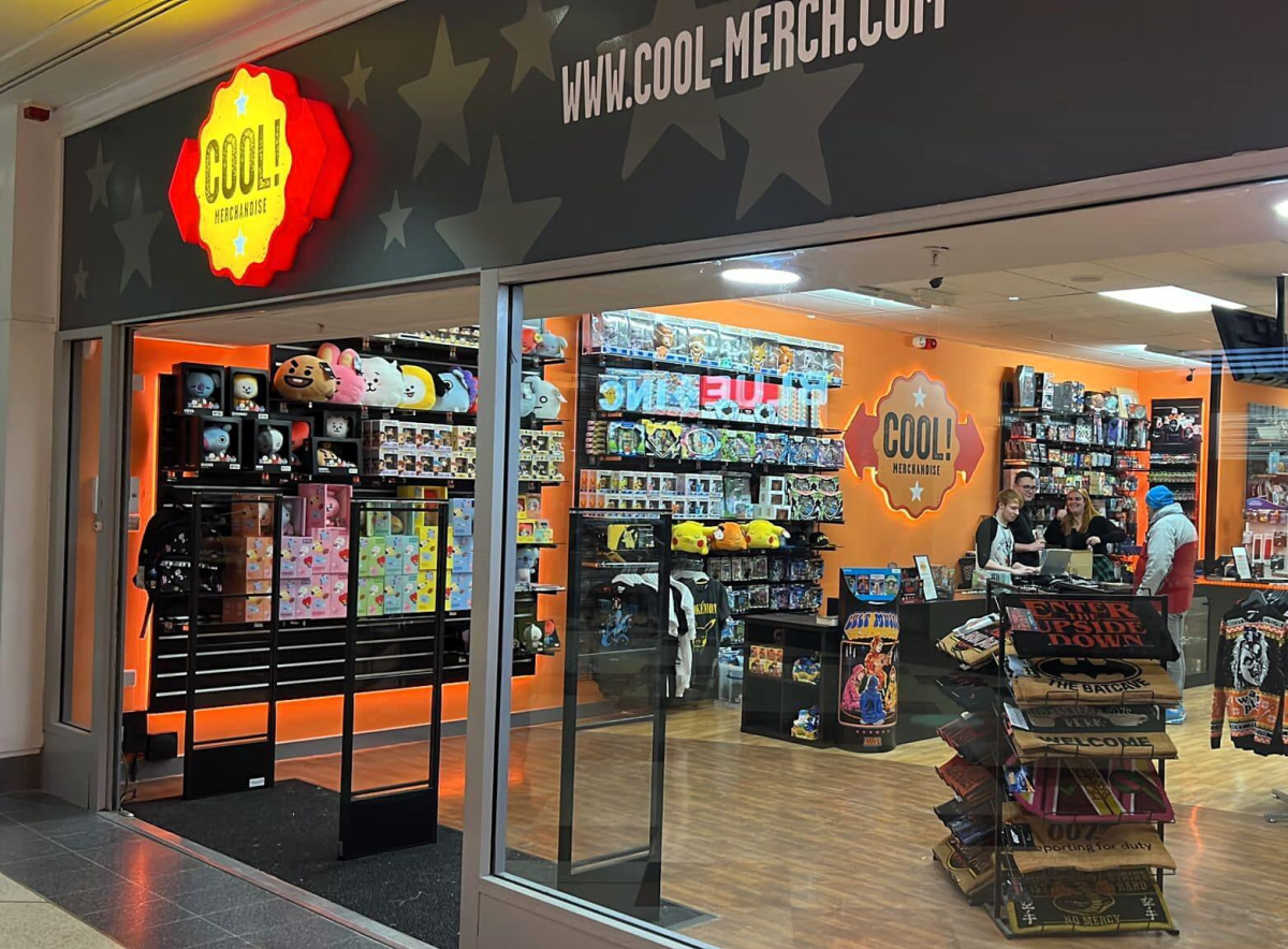 Storefront of Cool Merch