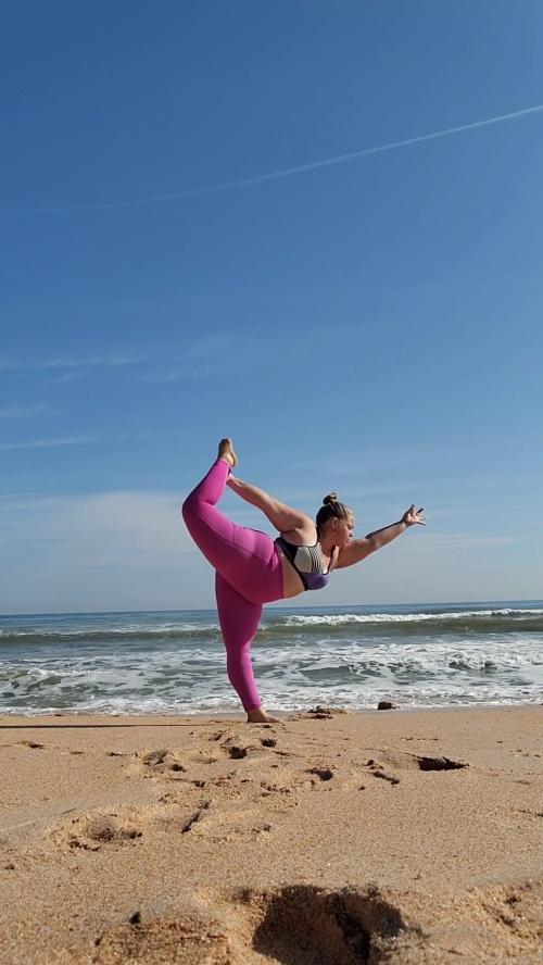 Beach Yoga 2