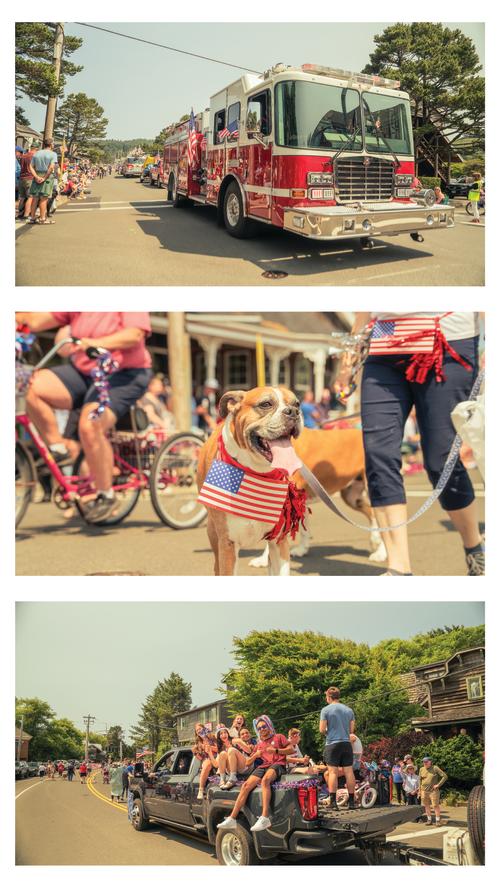 Vertical Stack #1 of the 2023 Fourth of July Parade